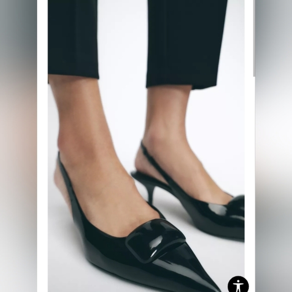 Zara Slingback Heels - Picture 2 of 6